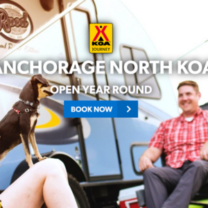 KOA Palmer - 1 Night Stay for 2 in the Kamping Kabin - Palmer