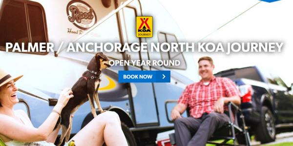 KOA Palmer - 1 Night Stay for 2 in the Kamping Kabin - Palmer