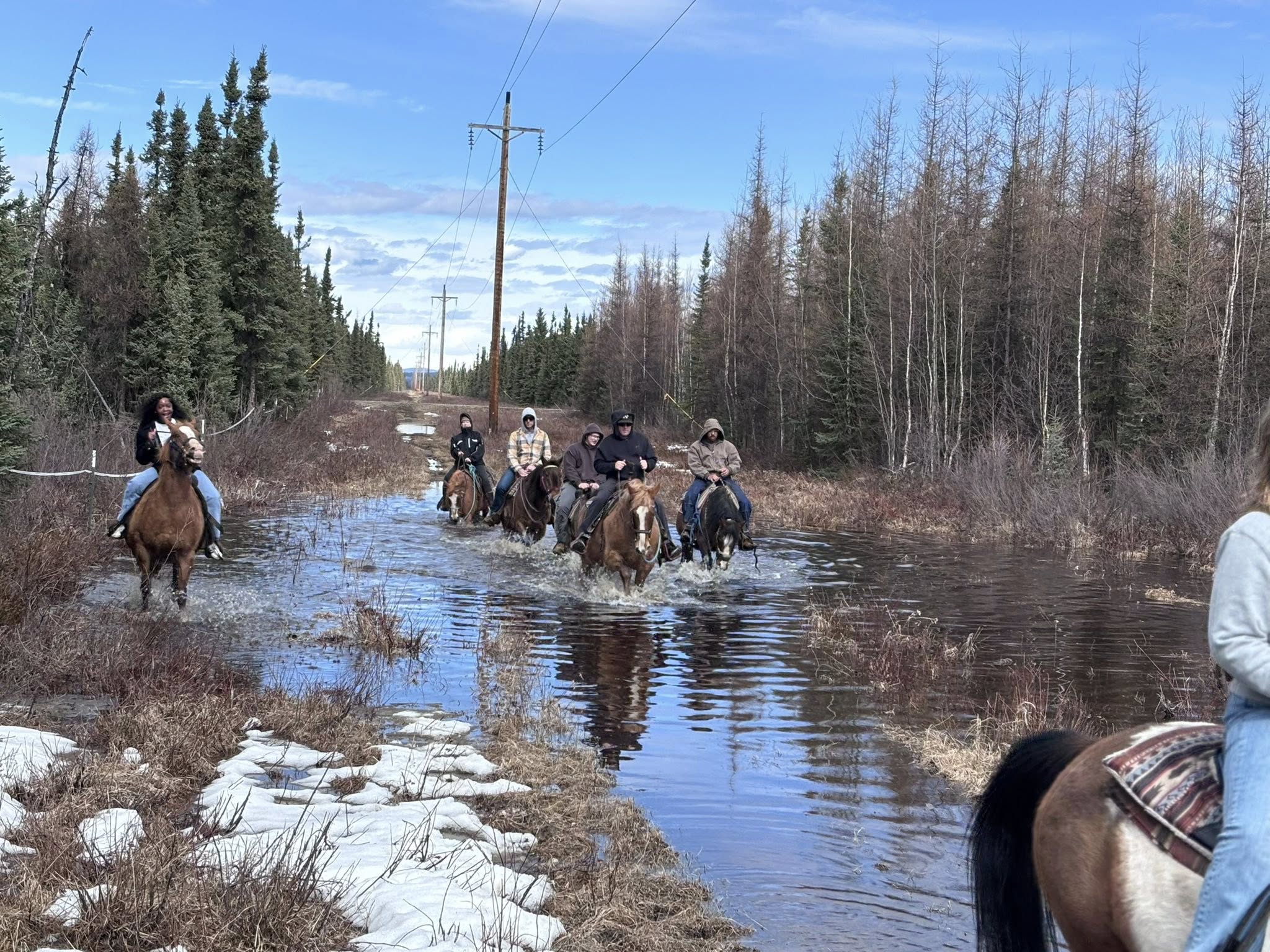 Celebration Ranch - (1) hour trail ride - Salcha - Image 2